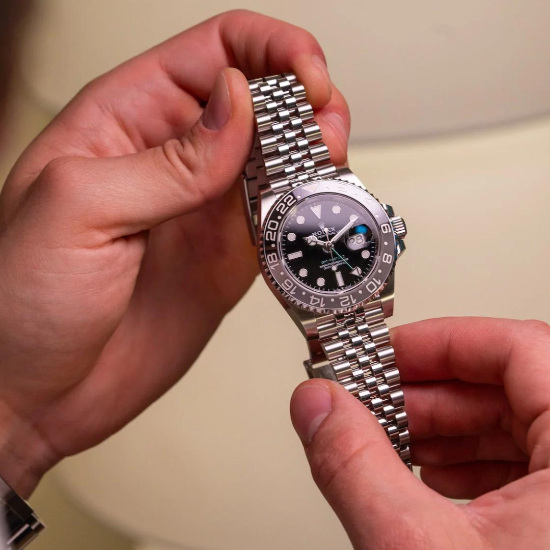 Relógio GMT- Master ll Gray & Black
