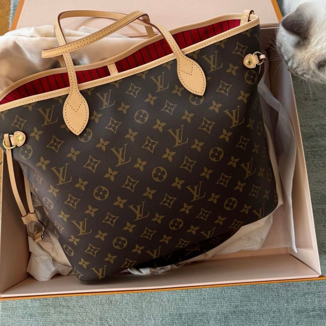 Bolsa L. Vuitton. — Neverfull