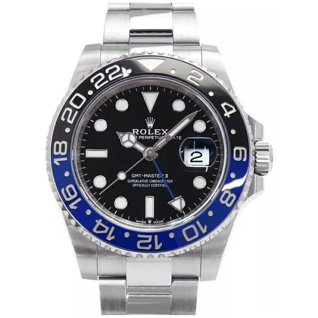 Relógio R0LEX GMT- Master ll ''Batman'' (REPLICA)