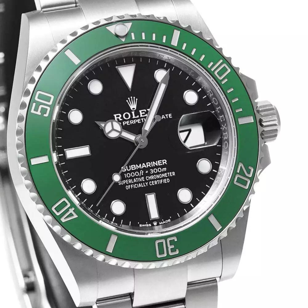 Relógio R0LEX Submariner Date Green (REPLICA)