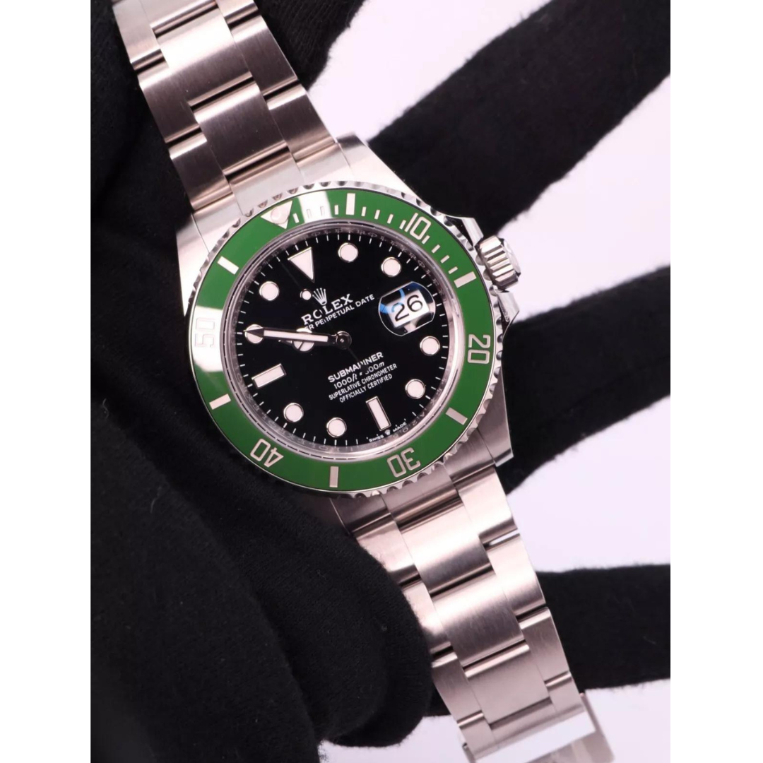 Relógio R0LEX Submariner Date Green (REPLICA)