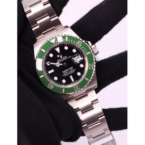Relógio R0LEX Submariner Date Green (REPLICA)
